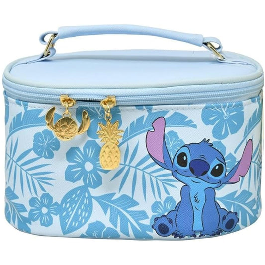 Disney Stitch Tropical Makeup Bag with Handle