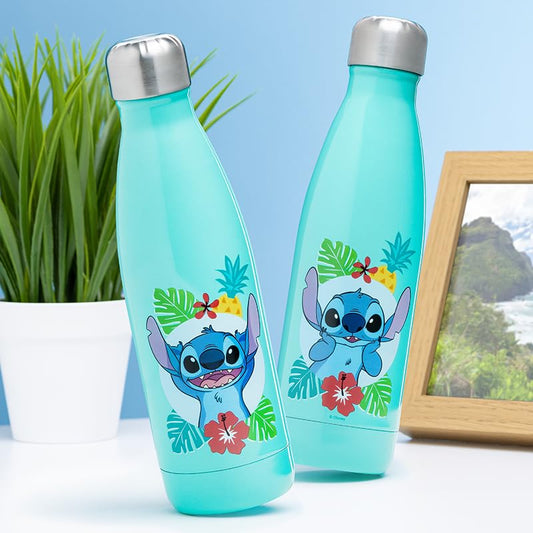 Disney Stitch Metal Water Bottle - Officially Licensed Disney Product