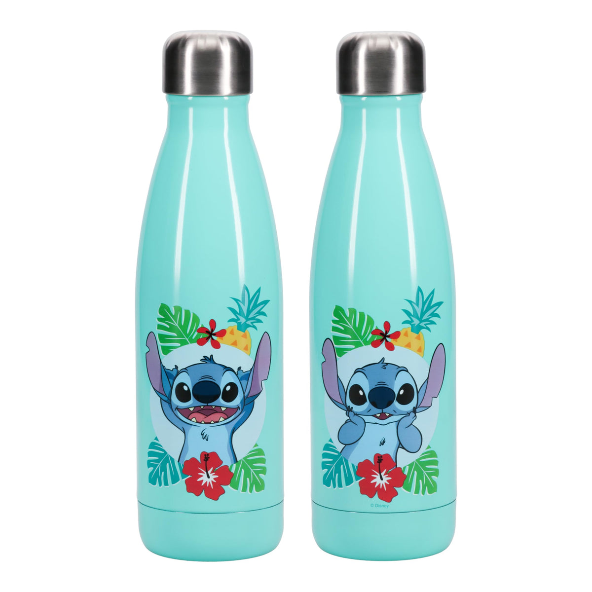 Disney Stitch Metal Water Bottle - Officially Licensed Disney Product