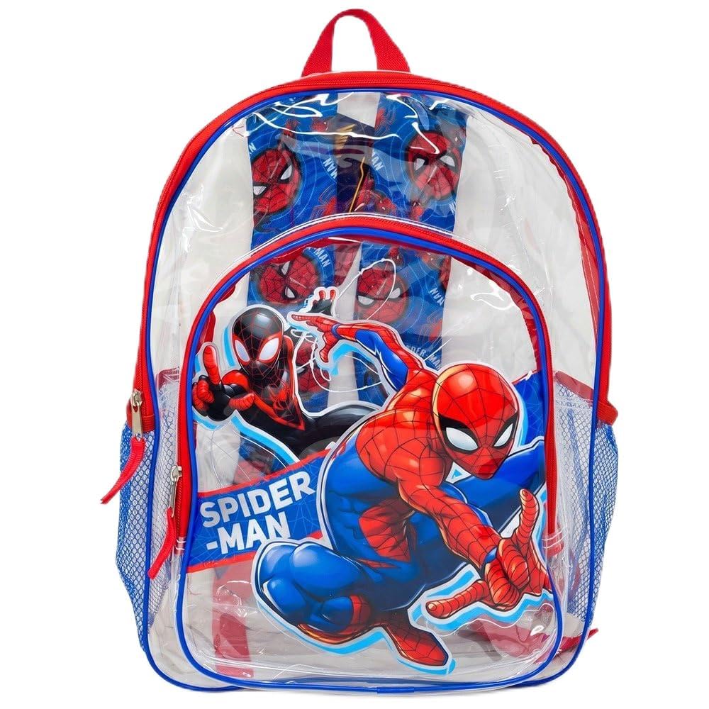Spiderman Transparent Large Backpack