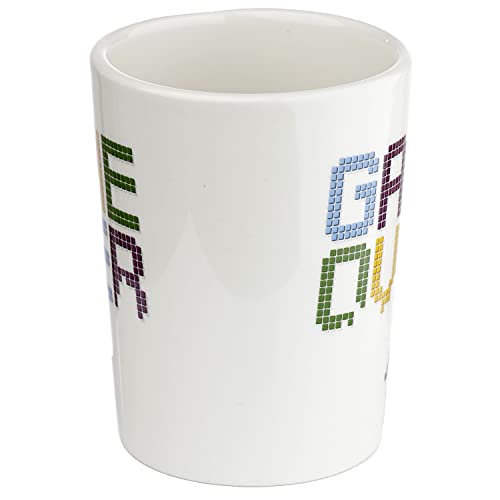 Puckator Game Over Game Controller Ceramic Shaped Handle Tea Coffee Mug - Funny Home Accessories Cute Gifts for Girlfriend Large Mugs for Men Women Hot Drinks Cups Presents Secret Santa Gift Cup Set