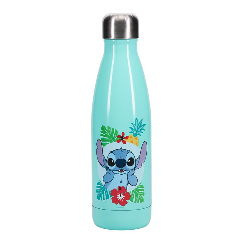 Disney Stitch Metal Water Bottle - Officially Licensed Disney Product
