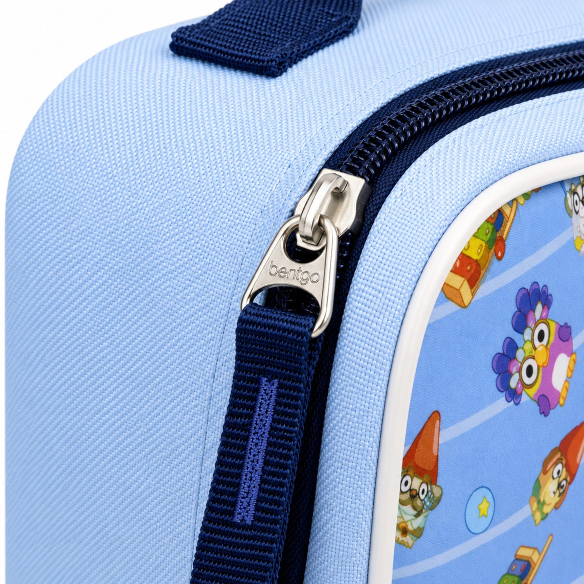 Fast Forward Bluey Rectangle Lunch Bag, Hello Bluey and Mini Character