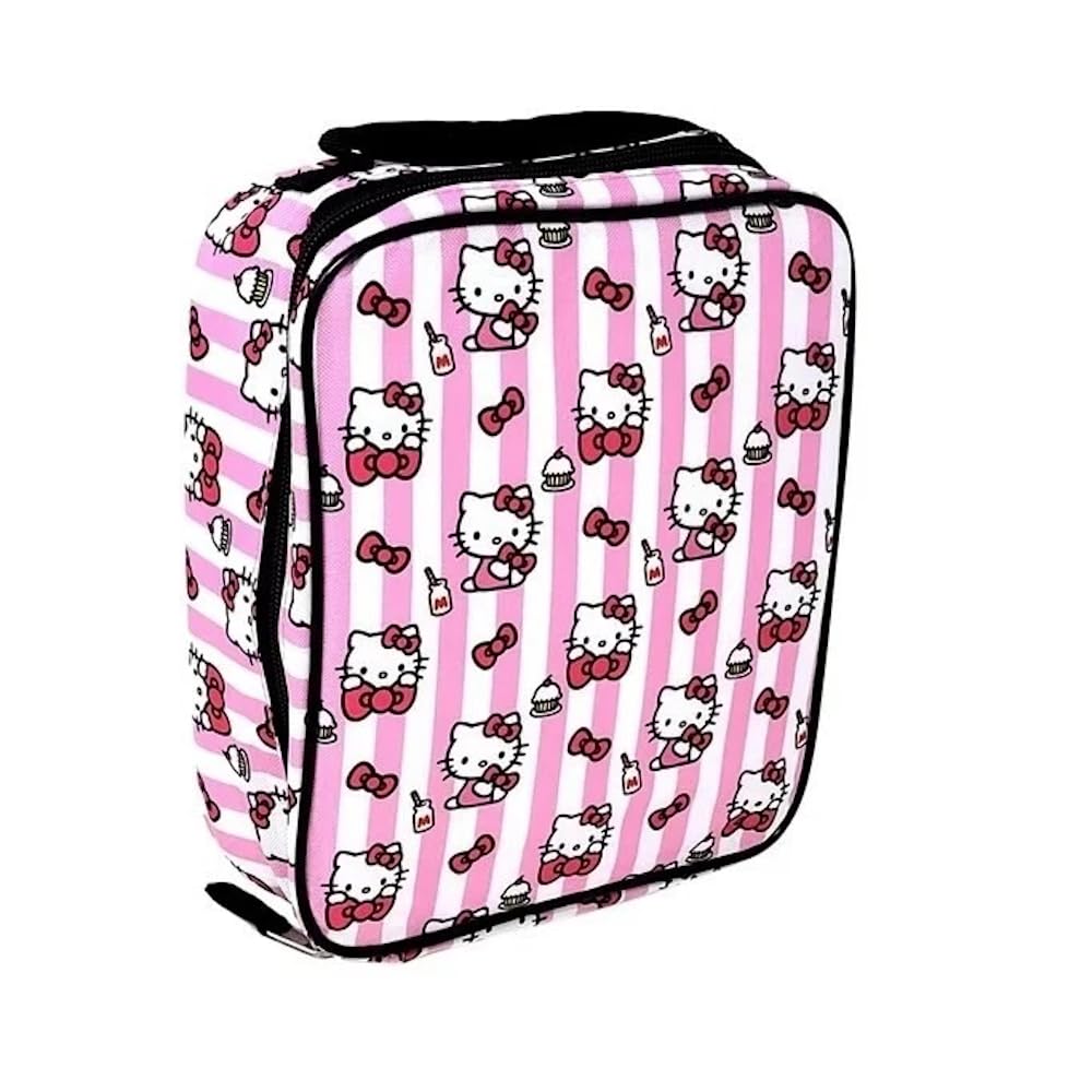 U.P.D., Inc. Hello Kitty Milk Bows and Cupcakes Lunch Bag